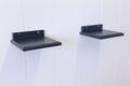 Katzenwand / Wandbrett/  Wandpark 20 cm x 20 cm, Doppelpack! anthrazit (21de)
