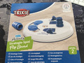 Trixie Dog Activity Flip Board Strategiespiel -Weiß/Blau, 23cm (32026) NEU & OVP