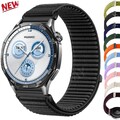 Nylon Loop Armband Für Huawei Watch GT / GT5 Pro/ GT4 / GT 3/GT 2 2E 42mm-46mm