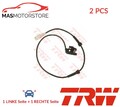 ABS SENSOR DREHZAHLFÜHLER PAAR HINTEN TRW GBS4007 2PCS P NEU OE QUALITÄT