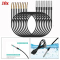 10x DS18B20 Temperaturfühler Thermosensor Temperatur-sensor Wasserdicht Kabel DE