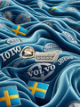Sammler Pin - KFZ/AUTO - VOLVO "Logo" klein - Top Zustand