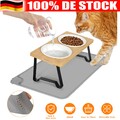 Napfstation Katzennapf Doppelnapf Napfset Napfbar Näpfe erhöhter Fressnapf Katze
