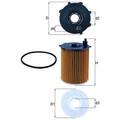 2x Ölfilter MAHLE OX 171/2D für Ford Citroën Peugeot Volvo Fiat Mini Santana