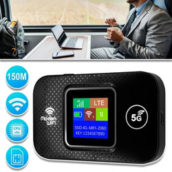 4G/5G LTE TRAGBARE MOBILER WIRELESS WLAN ROUTER HOTSPOT WIFI MODEM SIM KARTE DHL