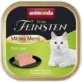 adult Katzenfutter Nassfutter für ausgewachsene Katzen mildes Menü Pute Pur 3...