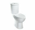 Boden-WC Stand-WC Kompakt-Toilette Eck-Montage Eck-WC mit Soft Close Sitz CORNER