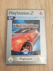 Playstation 2 Need For Speed Underground Platinum