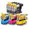 10x Druckerpatronen Kompatibel für Brother LC223 XL Patronen MFC J5320DW J4420DW