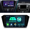 Für VW Passat B8 2015-2021 Android 14 Autoradio 8-Kern 128GB Carplay Navi DAB+
