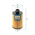 UFI 25.112.00 Ölfilter Filtereinsatz für JEEP GRAND CHEROKEE IV (WK, WK2)