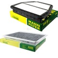 MANN-FILTER Filtersatz Innenraumfilter Luftfilter für Opel Antara 2.0 CDTi 4x4
