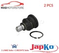TRAGGELENK FÜHRUNGSGELENK NIEDRIGER VORNE JAPKO 73322 2PCS V FÜR MAZDA 2