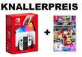 Nintendo Switch OLED Modell Konsole weiss + Spiel Mario Kart 8 - NEUWERTIG OVP
