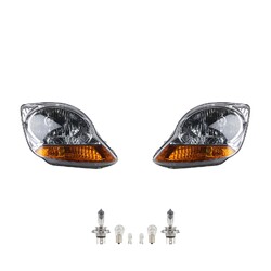 Scheinwerfer Set Halogen passend für Daewoo Matiz KL1K 03/05- Leuchtmittel Li Re