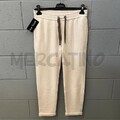 DAMEN HOSE BRUNELLO CUCINELLI CREME MOHAIR BAUMWOLLMISCHUNG KORDELZUG SCHMUCK