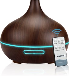 550ML Luftbefeuchter Ultraschall Duftöl LED Aroma Diffuser Humidifier Diffusor