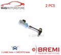 ABS SENSOR DREHZAHLFÜHLER PAAR VORNE BREMI 50246 2PCS H NEU OE QUALITÄT