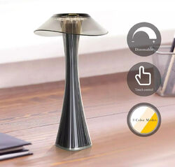 ZMH LED Tischlampe Touch Dimmbar mit Akku Tischleuchte Innen/Aussen Beleuchtung