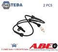 CCZ1662ABE ABS SENSOR DREHZAHLFÜHLER HINTEN ABE 2PCS FÜR VAUXHALL VIVARO A