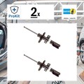2x ORIGINAL® Bilstein Stoßdämpfer Vorne passend für Renault Clio IV Clio IV
