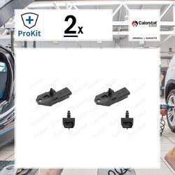 2x ORIGINAL® Calorstat By Vernet Sensor, Saugrohrdruck für Ford Focus II