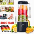 400ml Tragbarer Mixer für Smoothies/Shakes Blender Smoothie Maker USB Standmixer