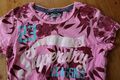 SUPERDRY T-Shirt in Gr. S __ Farbe: rosa gemustert