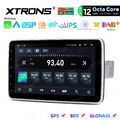 10,1" 8-Kern Android 14 Autoradio 1 DIN 2G+32GB GPS Navi 1280*720 CarPlay WiFi