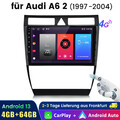 9" Android Touchscreen Autoradio DAB Radio GPS Navigation für Audi A6 C5 S6 RS6