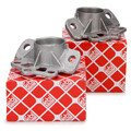 2x febi 37354 + 37355 Federbeinlager Domlager für OPEL Adam Corsa C D hinten