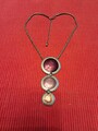 Modeschmuck Silberfarbene Kette Mit Anhänger