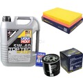 INSPEKTIONSKIT FILTER LIQUI MOLY ÖL 5L 5W-40 für Opel Corsa C F08 F68 1.4 1.8