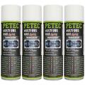 4 x Petec Multi Unterbodenschutz Transparent 500ml 73450 Unterbodenwachs