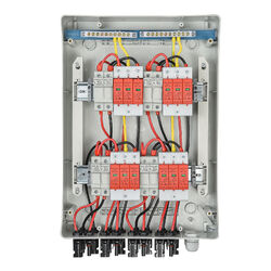 Solar Anschlusskasten Photovoltaik 1/2/3/4 Strings Überspannungsschutz T2 1000V