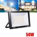 50W LED Fluter Flutlicht Strahler Scheinwerfer Außen Baustrahler Lampe Kaltweiß