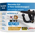 ANHÄNGERKUPPLUNG starr passt für Mercedes GLK 08-15 + 13-polig E-Satz ABE