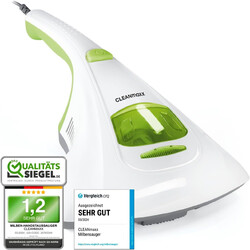 Cleanmaxx Milben Hand-Staubsauger Vernichtet Bis Zu 99 Prozent Aller Milben | Ef