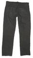 " RABERG " Herren- LEDERJEANS / Nubuk- Lederhose in schwarz- braun W35"/L33"