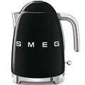 SMEG KLF03BLEU Wasserkocher 50`s Style schwarz 1,7 L OVP
