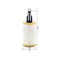 Ölfilter MANN-FILTER HU 7025 z für MERCEDES-BENZ
