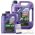 2x1L + 5L = 7 LITER LIQUI MOLY SYNTHOIL RACE TECH GT1 10W-60 MOTOR-ÖL  32294512