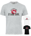 Herren T-Shirt STARK SOUL Kurzarm Shirt Logodruck Vintage