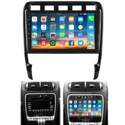 Für Porsche Cayenne 1 9PA 2002-2010 2Din Autoradio GPS Navi Bluetooth DAB RDS BT