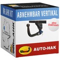 AutoHak Anhängerkupplung vert. abnehmbar für Mercedes C-Klasse 18-21 ABE EBA
