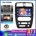 9'' 64GB Android13 Apple Carplay Autoradio GPS Nav Für Suzuki Jimny SN 2005-2019