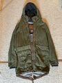 Naketano Parka Mantel lange Jacke olive grün leicht gefüttert men Gr. L