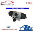 RADBREMSZYLINDER TROMMELBREMSE PAAR HINTEN ATE 243217-09083 2PCS P NEU