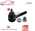 SPURSTANGENKOPF AXIALGELENK FEBI BILSTEIN 09317 2PCS A FÜR PEUGEOT 306,307
