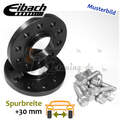 Eibach Pro-Spacer Spurplatten schwarz 30mm p.A. für BMW 1er F20 :: 2010 >> 2019